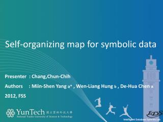 Self-organizing map for symbolic data