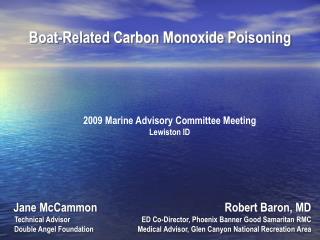 Boat-Related Carbon Monoxide Poisoning