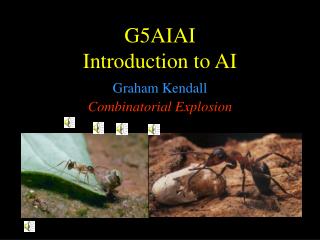 G5AI AI Introduction to AI