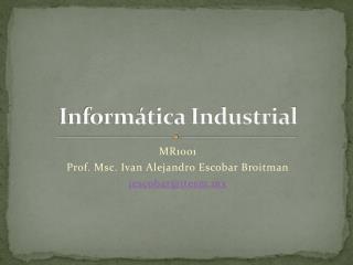 Informática Industrial