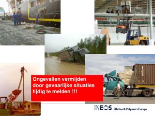 Ongevallen vermijden door gevaarlijke situaties tijdig te melden !!!