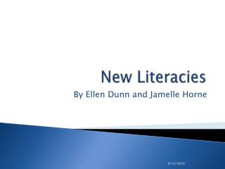 New Literacies