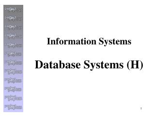 Information Systems