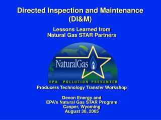 Directed Inspection and Maintenance (DI&amp;M)