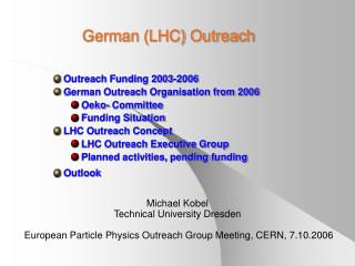 German (LHC) Outreach