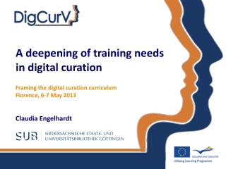 A deepening of training needs in digital curation