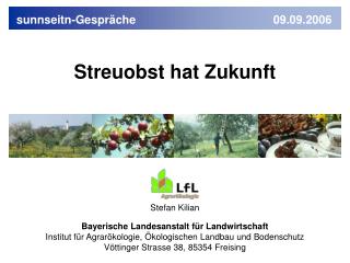 Streuobst hat Zukunft