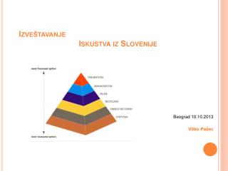 Izveštavanje Iskustva iz Slovenije