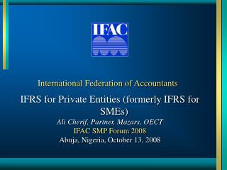 International Federation of Accountants