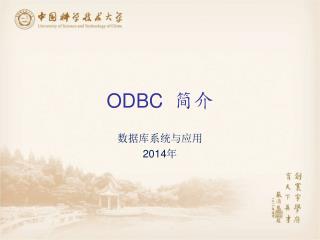 ODBC 简介