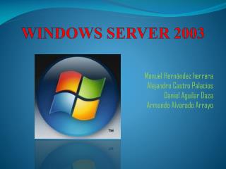 WINDOWS SERVER 2003