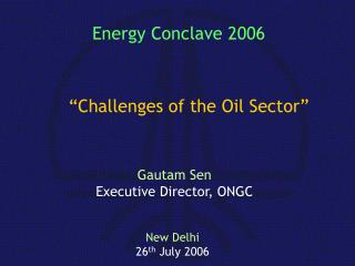 Energy Conclave 2006
