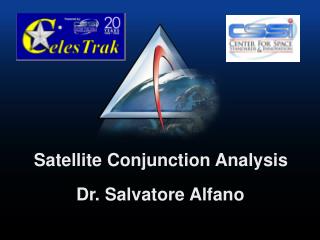 Satellite Conjunction Analysis