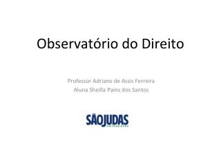 Observatório do Direito