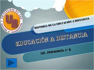 Lic. Pedagogía 4° b
