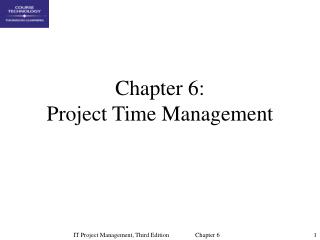 Chapter 6: Project Time Management