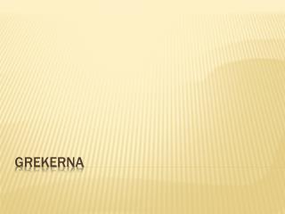 Grekerna