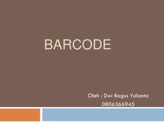 Barcode