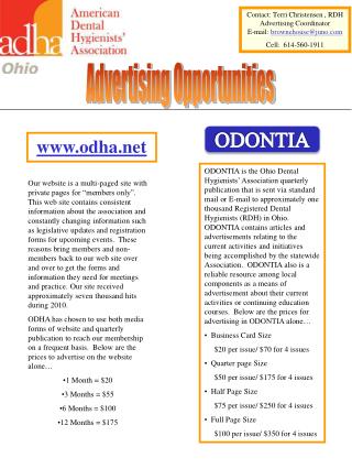 Advertising Opportunities