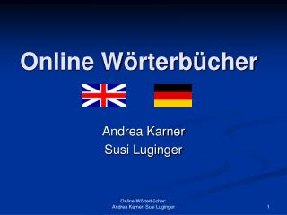 Online Wörterbücher