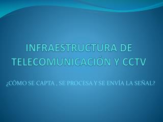 INFRAESTRUCTURA DE TELECOMUNICACIÓN Y CCTV