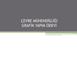 ÇEVRE MÜHENDİSLİĞİ GRAFİK YAPIM ÖDEVİ