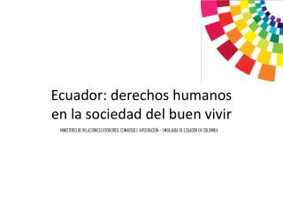 Ecuador: derechos humanos en la sociedad del buen vivir