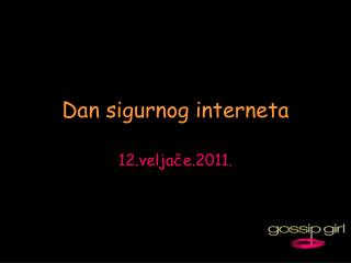 Dan sigurnog interneta