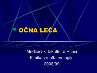 OČNA LEĆA