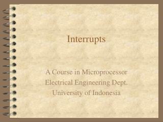 Interrupts