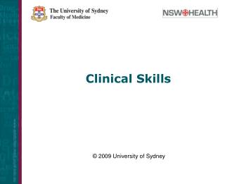 Clinical Skills