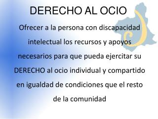 DERECHO AL OCIO