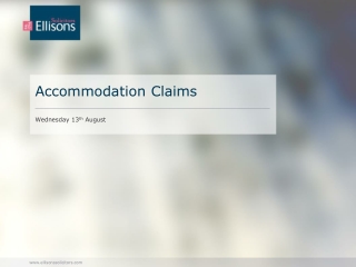 Accommodation Claims