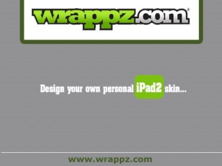 iPad 2 Skins and Cases by Wrappz.com