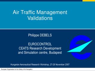 European Organisation for the Safety of Air Navigation