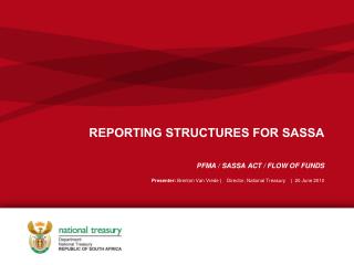 REPORTING STRUCTURES FOR SASSA