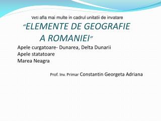Ce formeaza Dunarea inainte de varsare?