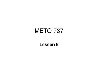 METO 737