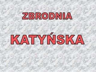 ZBRODNIA