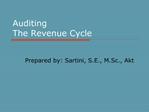 Auditing The Revenue Cycle