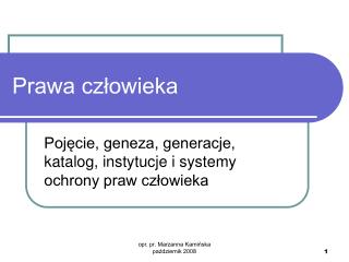 Prawa człowieka