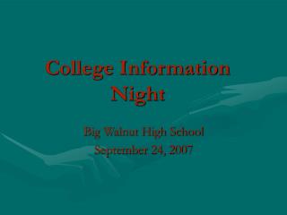 College Information Night