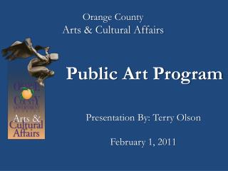 Orange County Arts &amp; Cultural Affairs