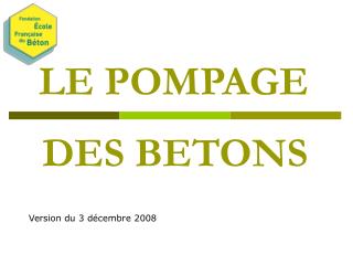 LE POMPAGE