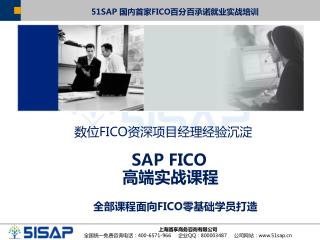 SAP FICO 高端实战课程