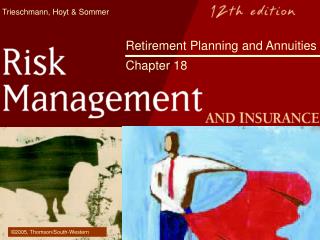 Retirement Planning and Annuities Chapter 18