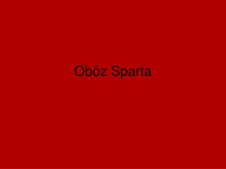 Obóz Sparta