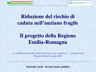 Marinella Natali Servizio Sanità pubblica