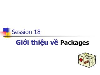Giới thiệu về Packages