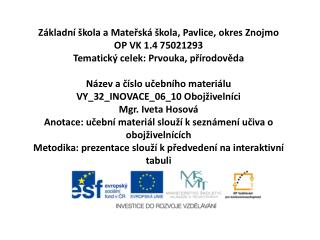 OBOJŽIVELNÍCI